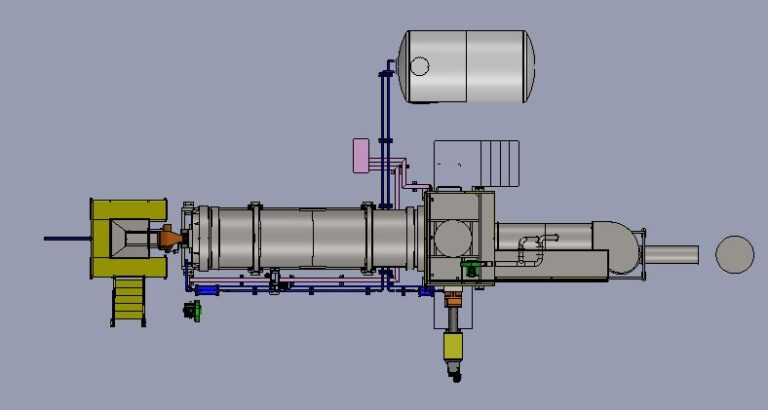 Hazardous waste incinerator